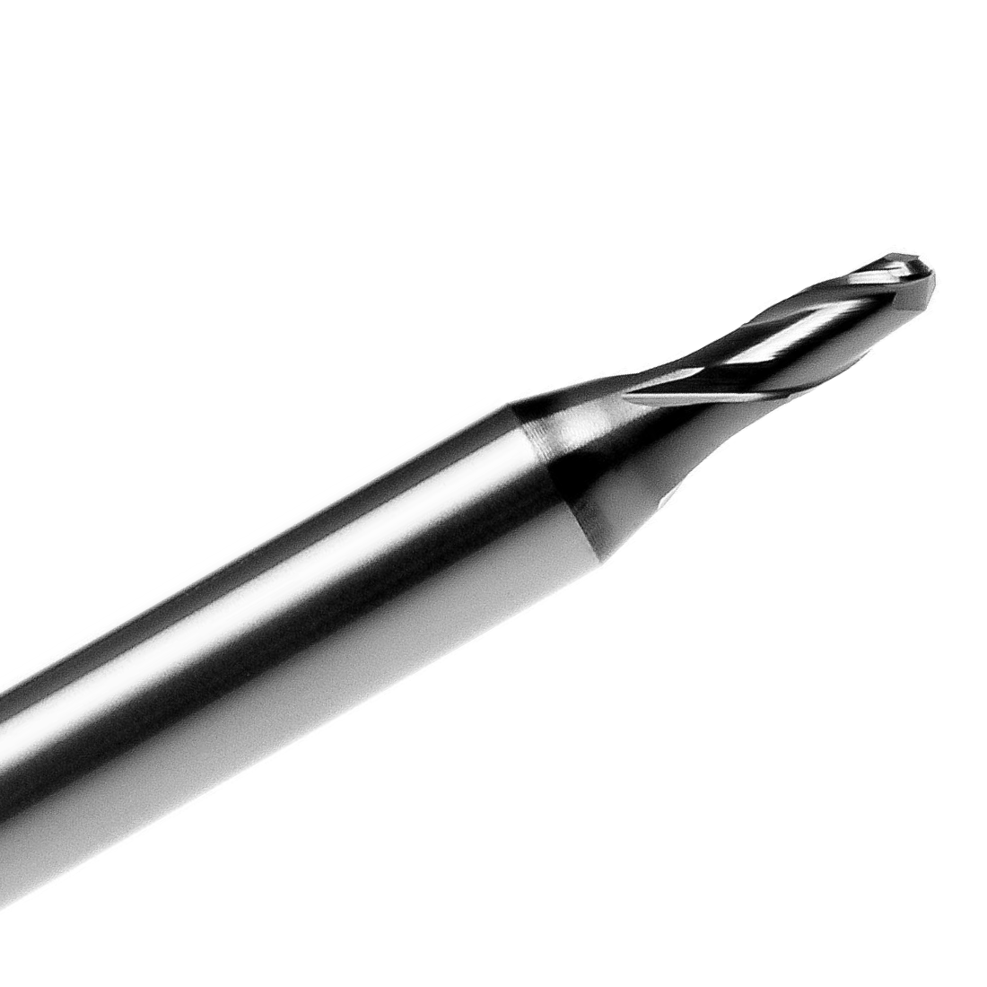 R1.5*6 6柄加長兩刃球頭立銑刀 R1.5*6 6柄加長兩刃球頭立銑刀