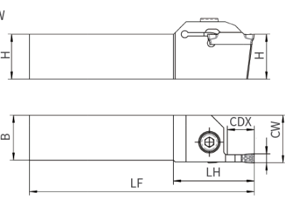 MCD-外圓槽刀 MCD-外圓槽刀