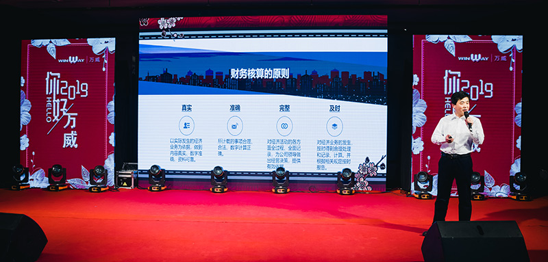 2019年萬威機械規劃會議暨2018年頒獎典禮勝利召開