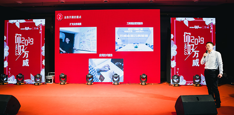 2019年萬威機械規劃會議暨2018年頒獎典禮勝利召開