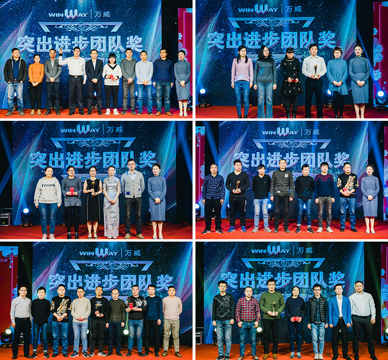 2019年萬威機械規劃會議暨2018年頒獎典禮勝利召開