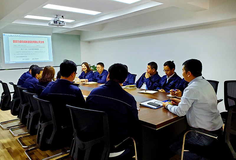 萬威機械召開2019年經營綱要會議